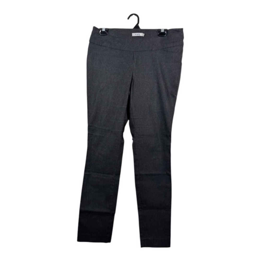 Ricki's Pants Womens Large Grey Tapered Business Casual Trouser Stretch Knit - Picture 1 of 8